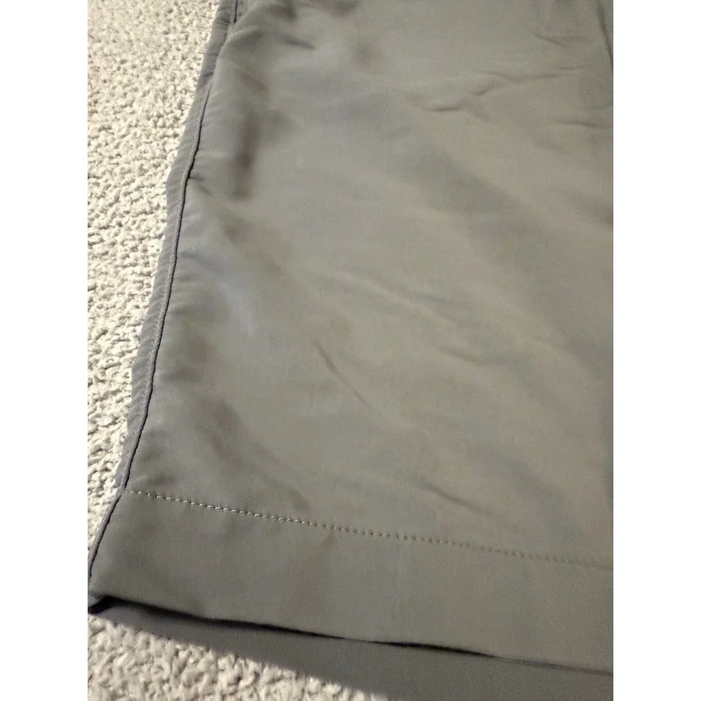 Under Armour The Match Play Shorts Gray Golf Stretch Flat Front Heat Gear Men 36
